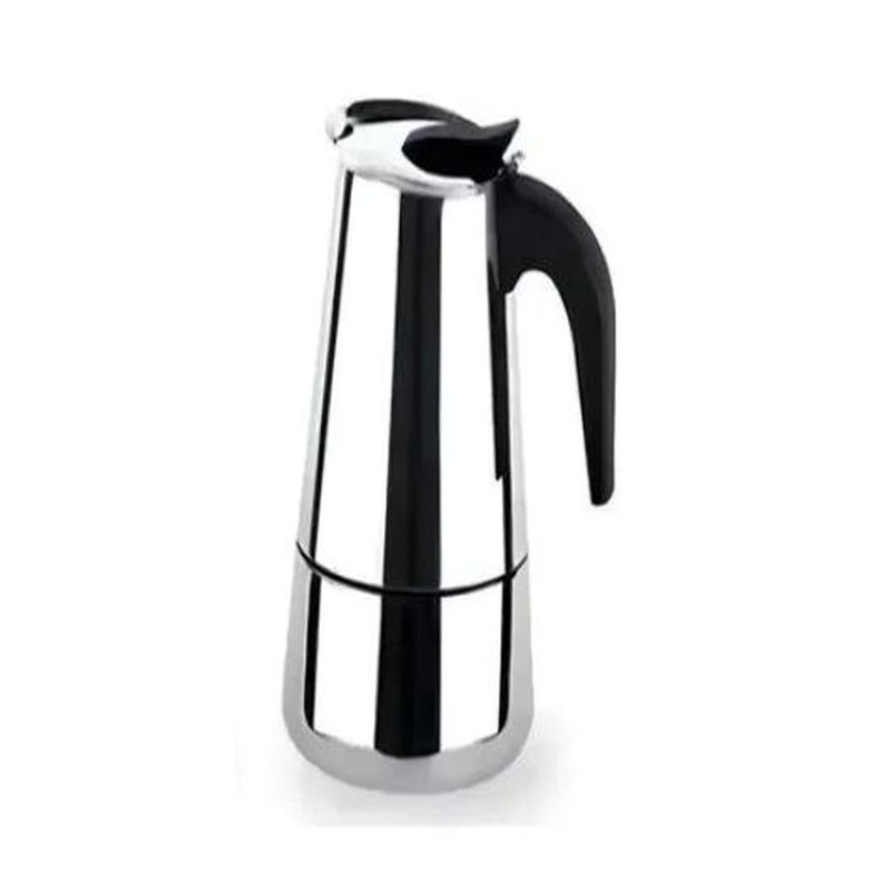 GENERICO - Cafetera Italiana Acero Inoxidable 9 Tazas Espresso.