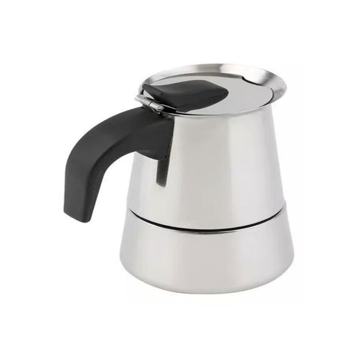 GENERICO - Cafetera Italiana Acero Inoxidable 9 Tazas Espresso.