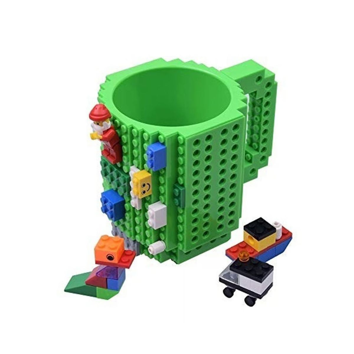 GENERICO - Tazon Mug Bloques Tazon Taza Mug Para Jugar Con Bloques Colores.