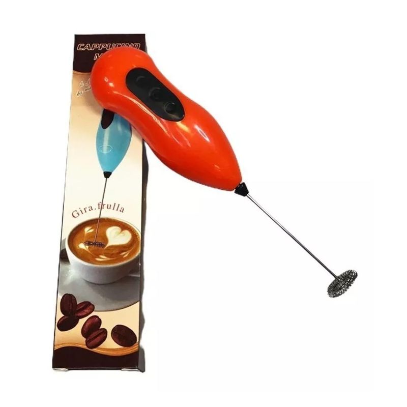 GENERICO - Mini Batidor Revolvedor De Cafe Espuma Leche Capuchino.