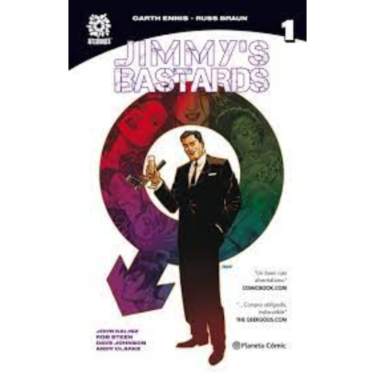 TOP10BOOKS - Libro JIMMY'S BASTARDS NRO. 01/02