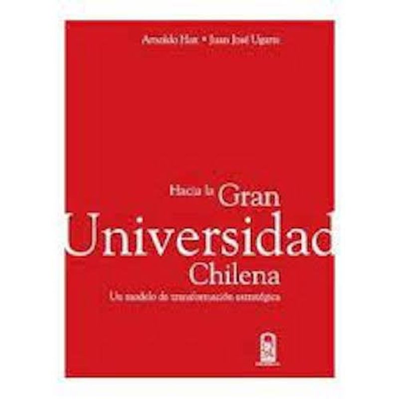 TOP10BOOKS - Libro Hacia La Gran Universidad Chilena -648-