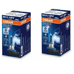 GENERICO - 2 X Ampolletas H11 Osram Cool Blue Intense