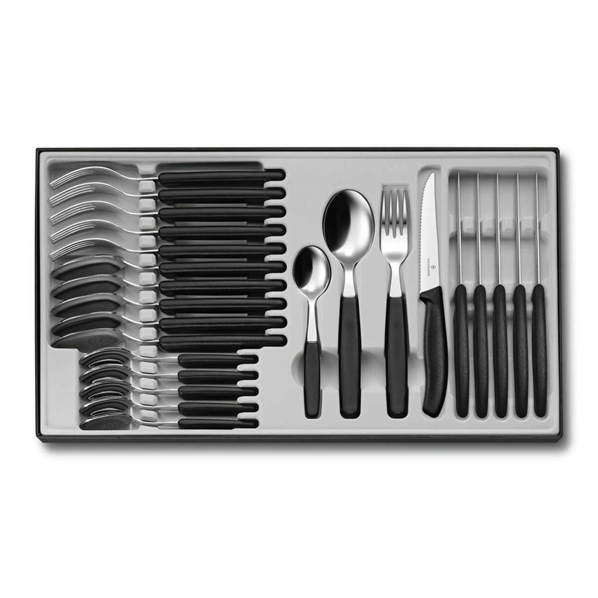 VICTORINOX - Set de mesa Swiss Classic, 24 piezas
