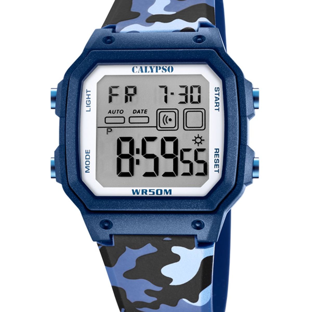 CALYPSO - Reloj K5812/3 Calypso Blanco Hombre Digital Crush