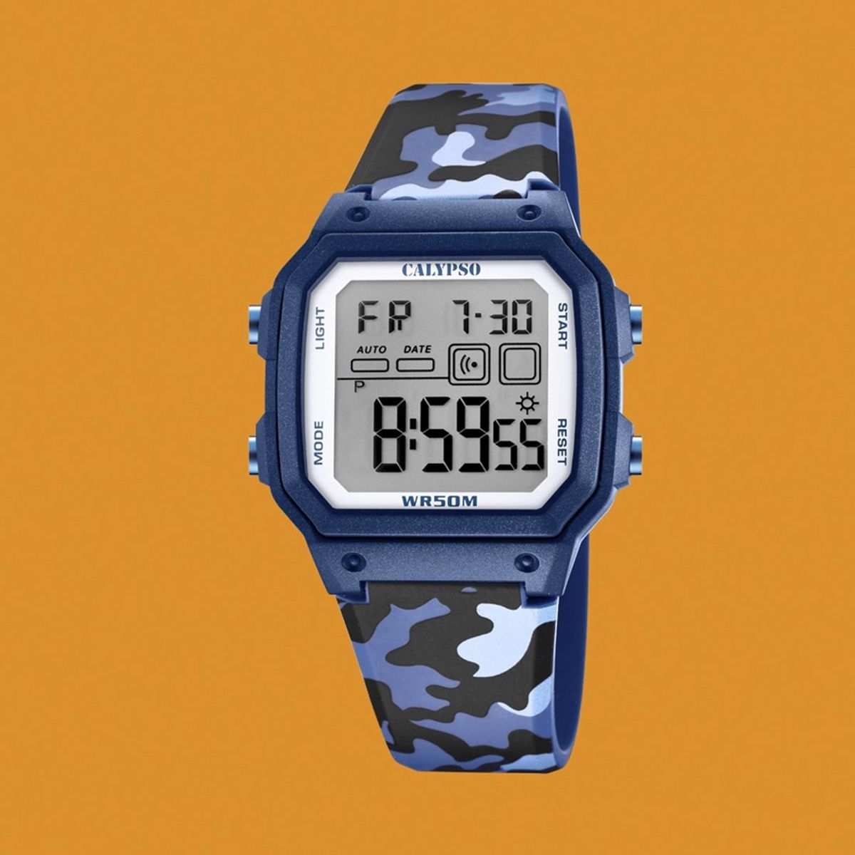 CALYPSO - Reloj K5812/3 Calypso Blanco Hombre Digital Crush