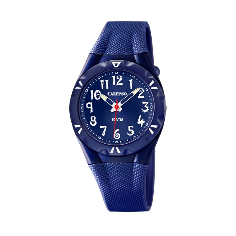 CALYPSO - Reloj K6064/3 Calypso Azul Infantil Digital Crush