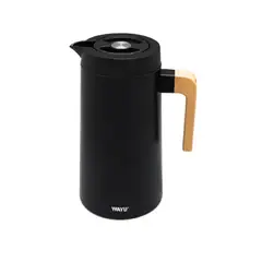 WAYU - Jarra Térmica Metálica 1 Litro - Negro