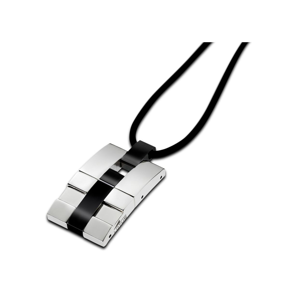 LOTUS STYLE - Collar LS1129-1/4 para Hombre de Acero inoxidable