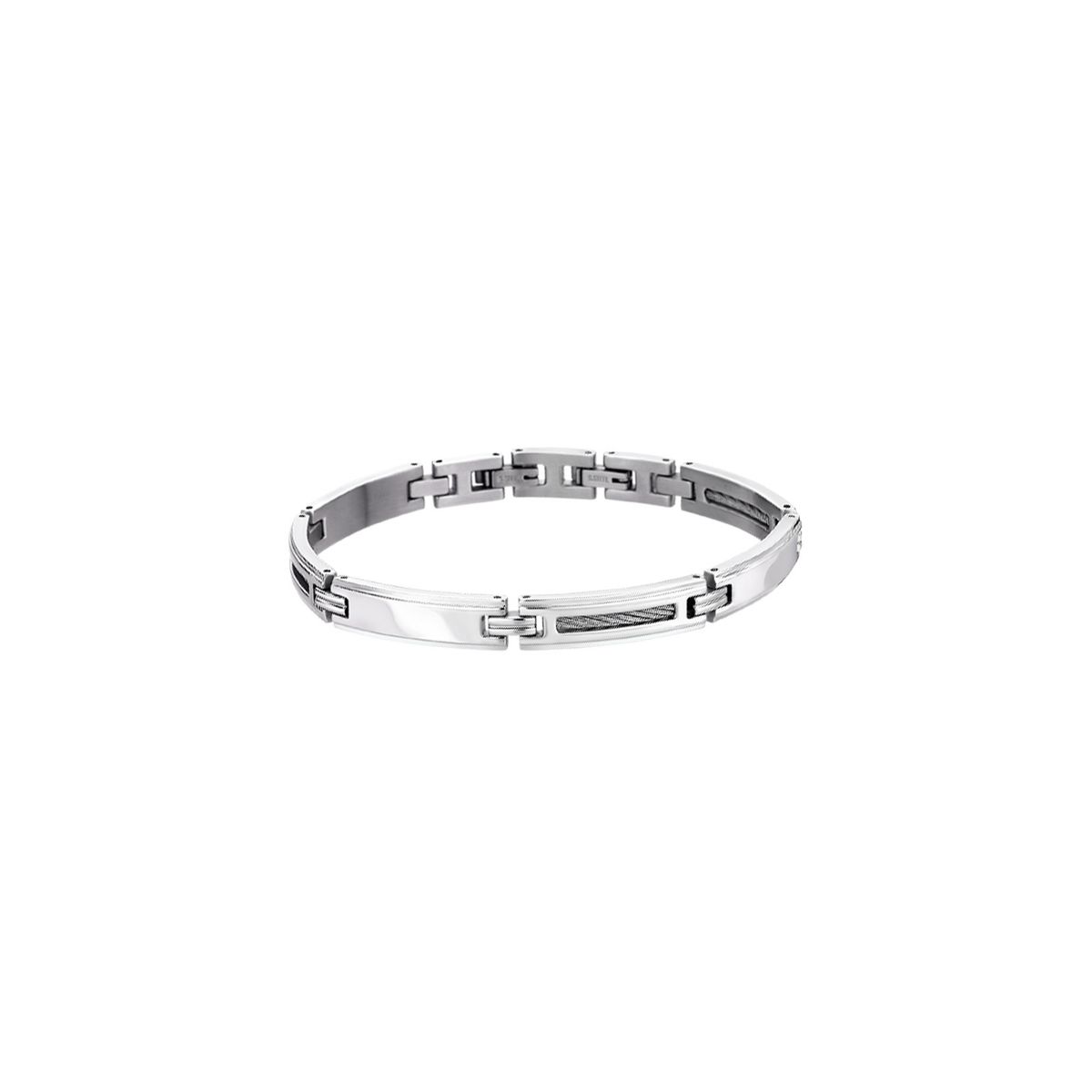 LOTUS STYLE - Pulsera LS1652-2/1 para Hombre de Acero inoxidable.