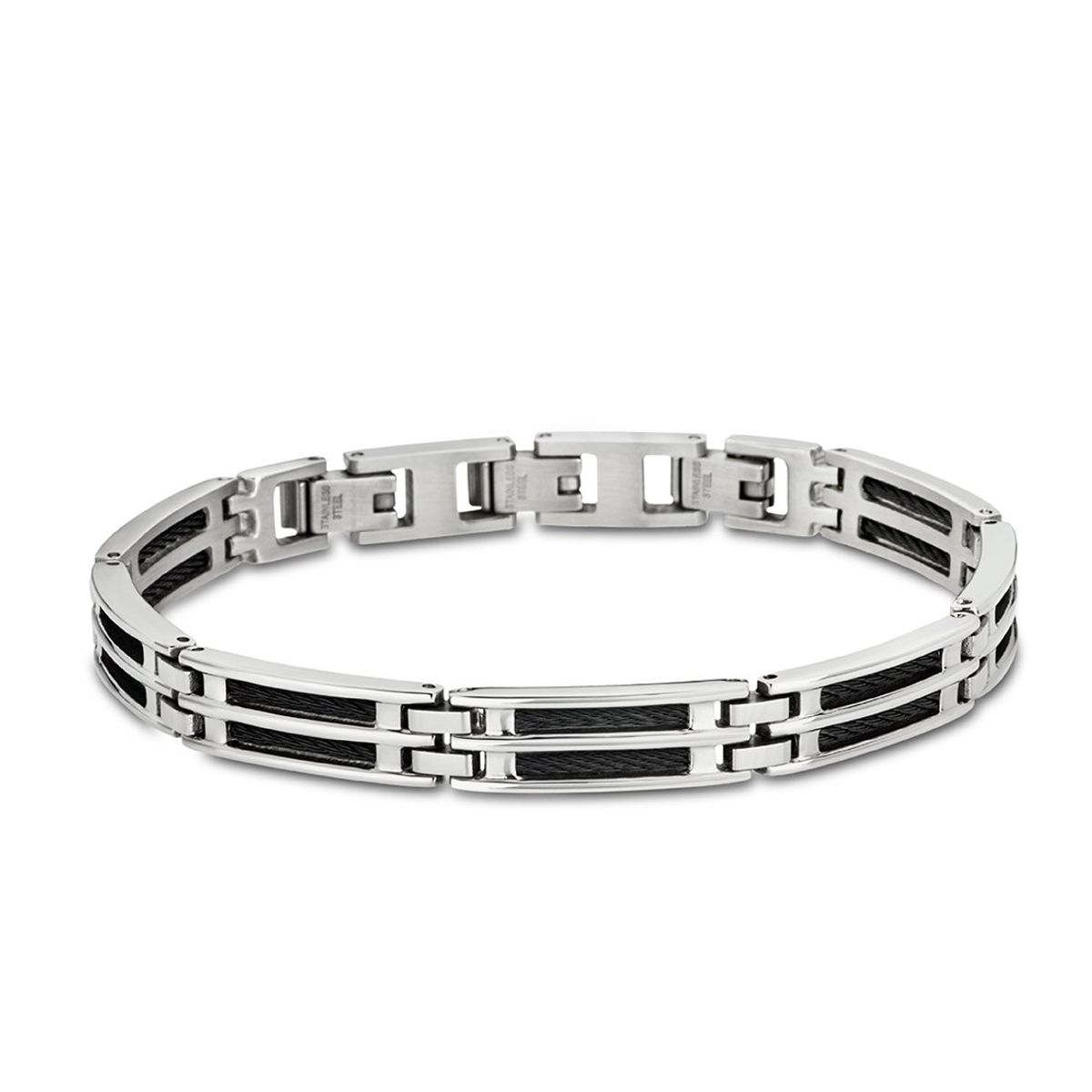 LOTUS STYLE - Pulsera LS1800-2/1 Lotus Style Hombre Men In Black