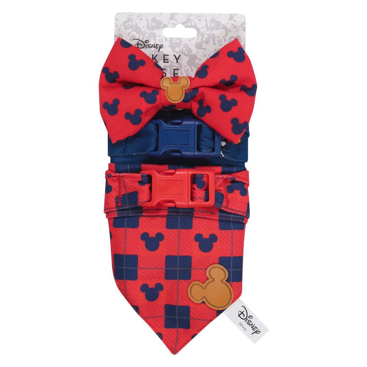 DISNEY - Bandana Pets Mickey Iconos Rojo Disney