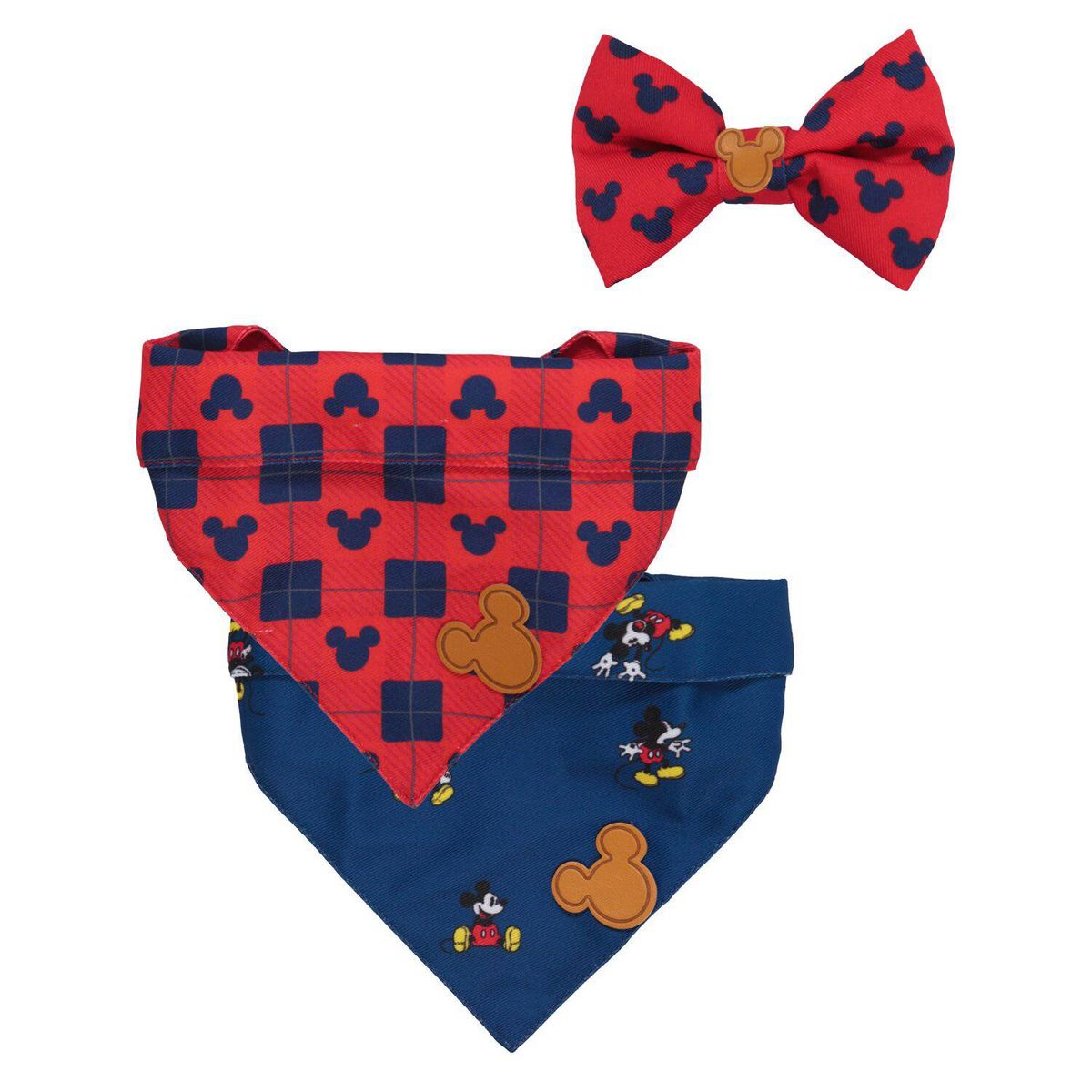 DISNEY - Bandana Pets Mickey Iconos Rojo Disney
