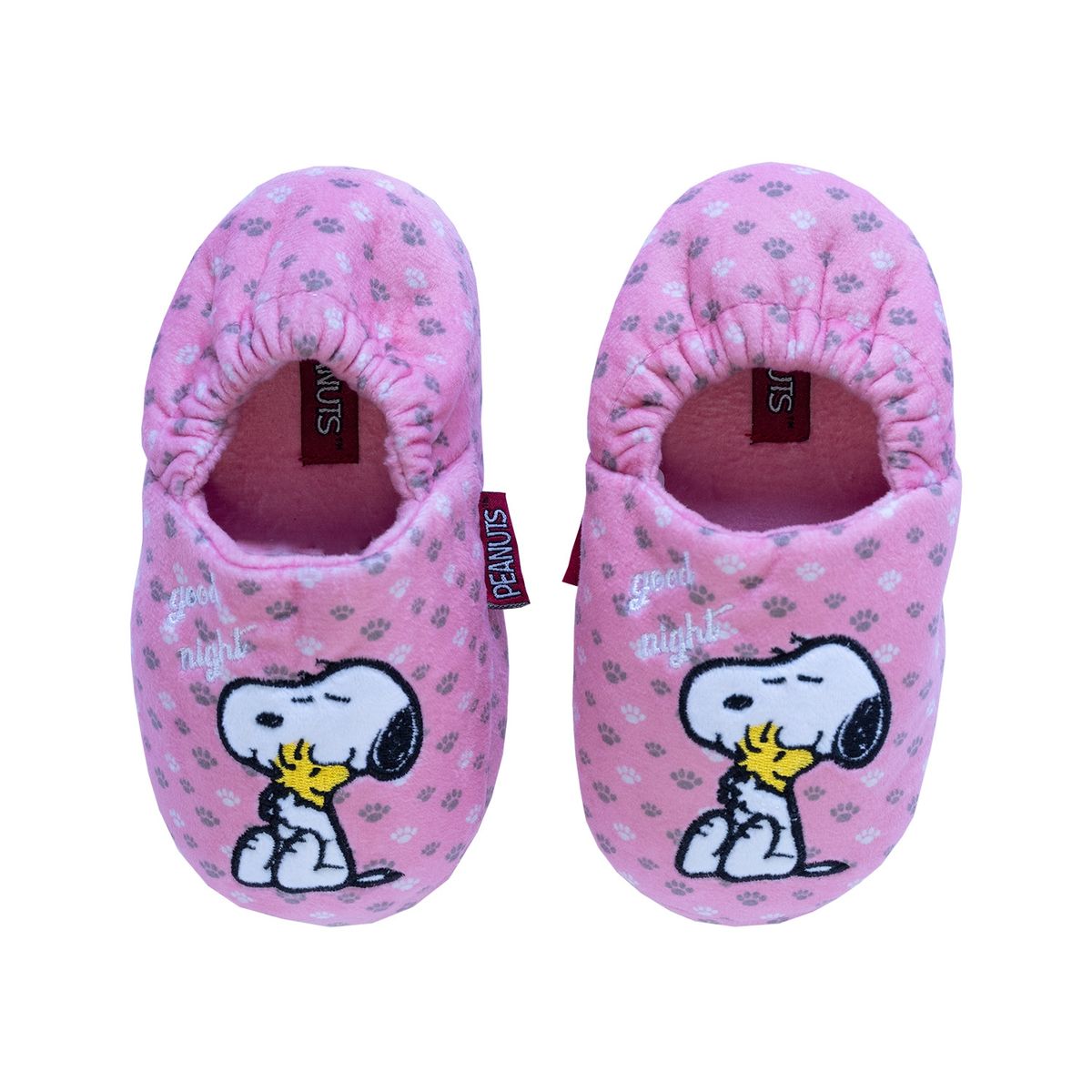 SNOOPY - Pantufla Niña Night Rosado Snoopy