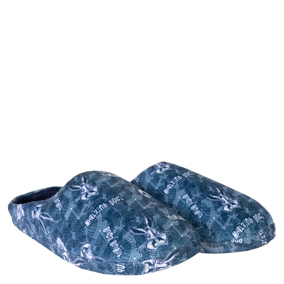 WARNER BROS - Pantufla Hombre Bunny Face Gris Looney Tunes