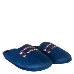 MARVEL - Pantufla Hombre Capitan America Tri Azul