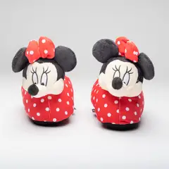 DISNEY - Pantufla 3D Niña Minnie Puntos Rojo