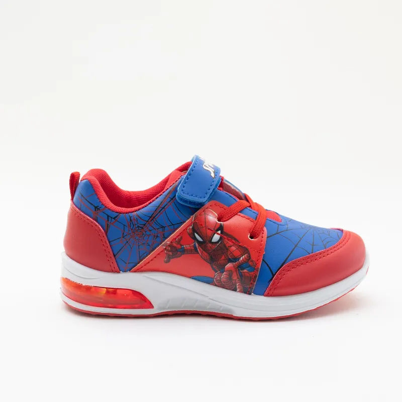 MARVEL - Zapatilla Luces Niño Spiderman Ulti Rojo Marvel