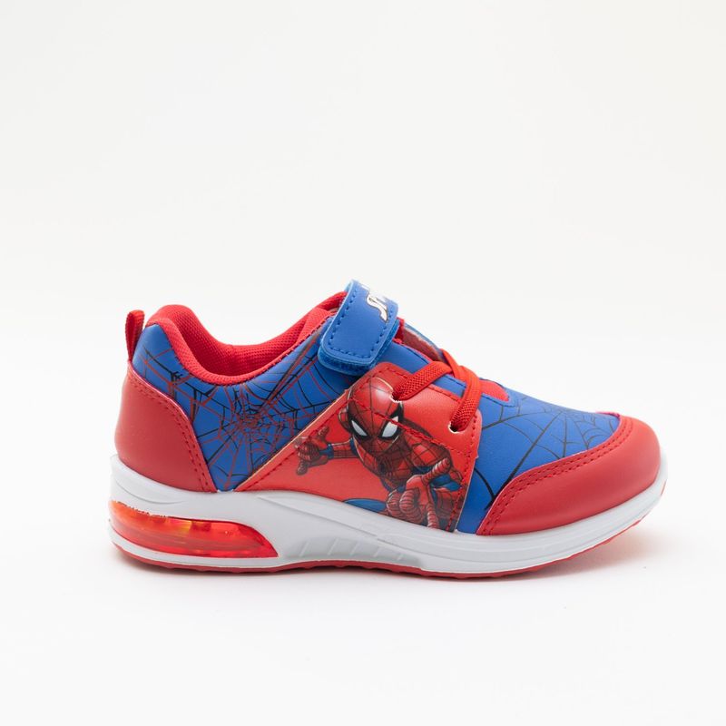 MARVEL - Zapatilla Luces Niño Spiderman Ulti Rojo Marvel