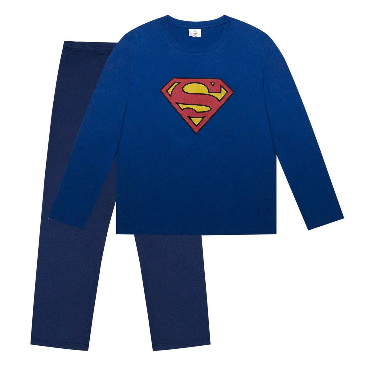 DC COMICS - Pijama Hombre Superman Insignia Azul Dc Comics