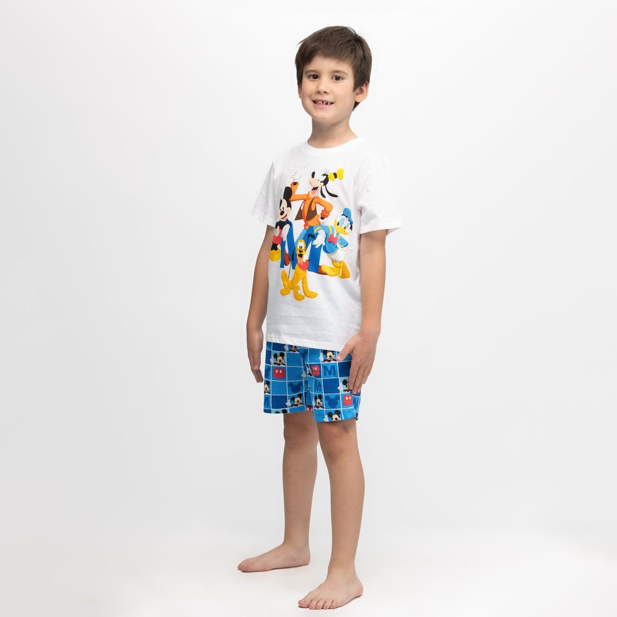 DISNEY - Pijama Niño Mickey  Join Together Azul Disney