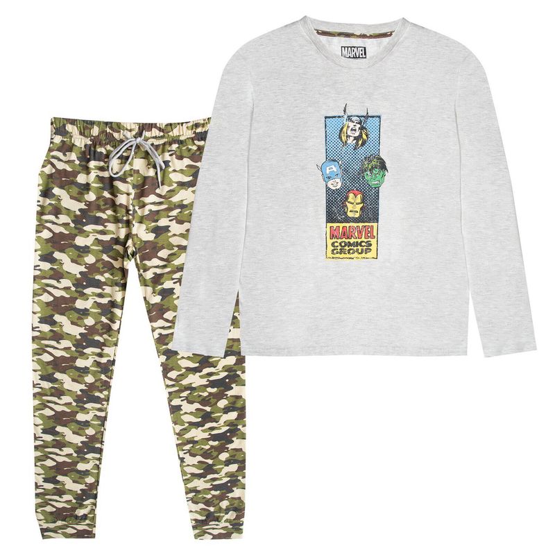 MARVEL - Pijama Niño Avengers Guerra Gris Marvel
