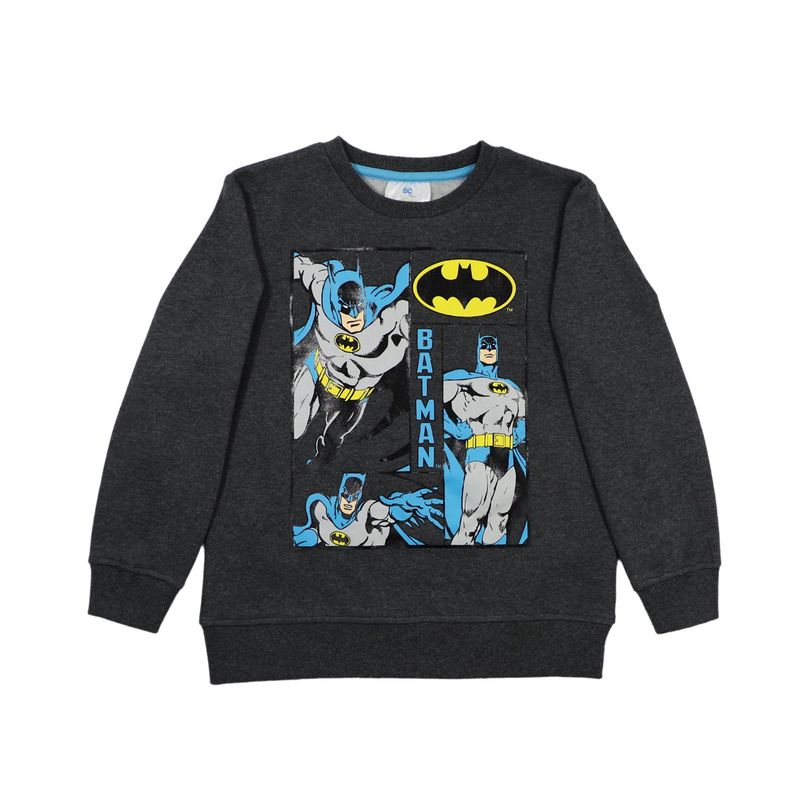 DC COMICS - Poleron Niño Batman Detective Gris Dc Comics