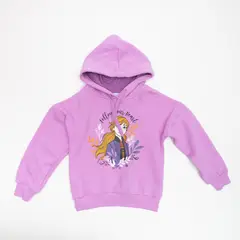 DISNEY - Poleron Niña Frozen Anna Lila