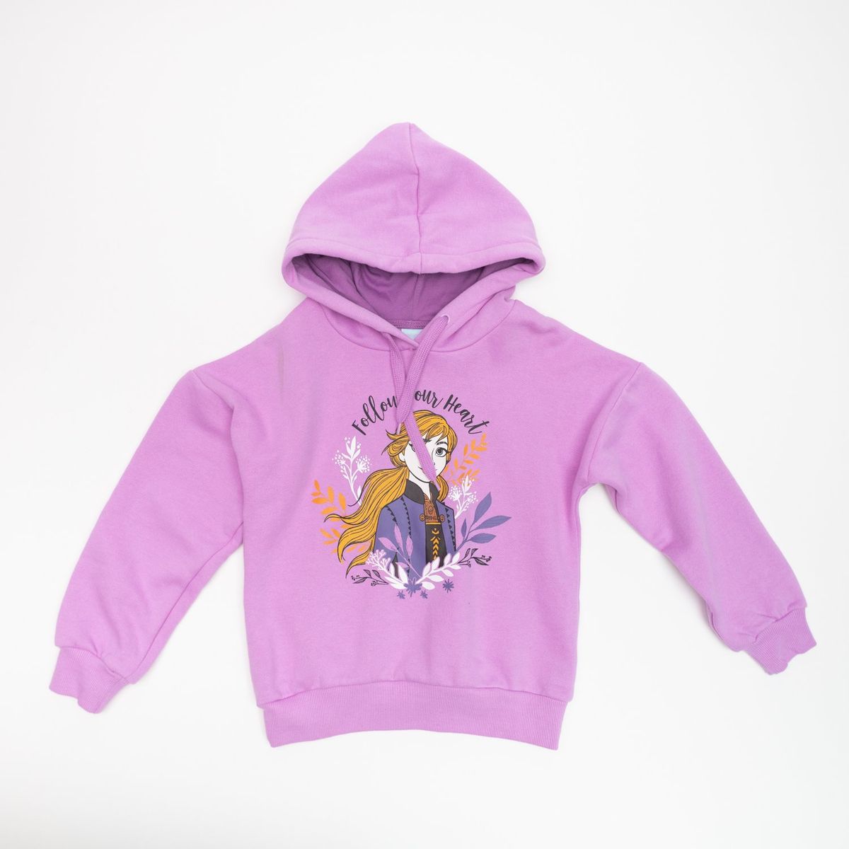 DISNEY - Poleron Niña Frozen Anna Lila Disney