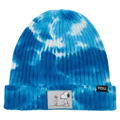 SNOOPY - Gorro Mujer Flor Azul
