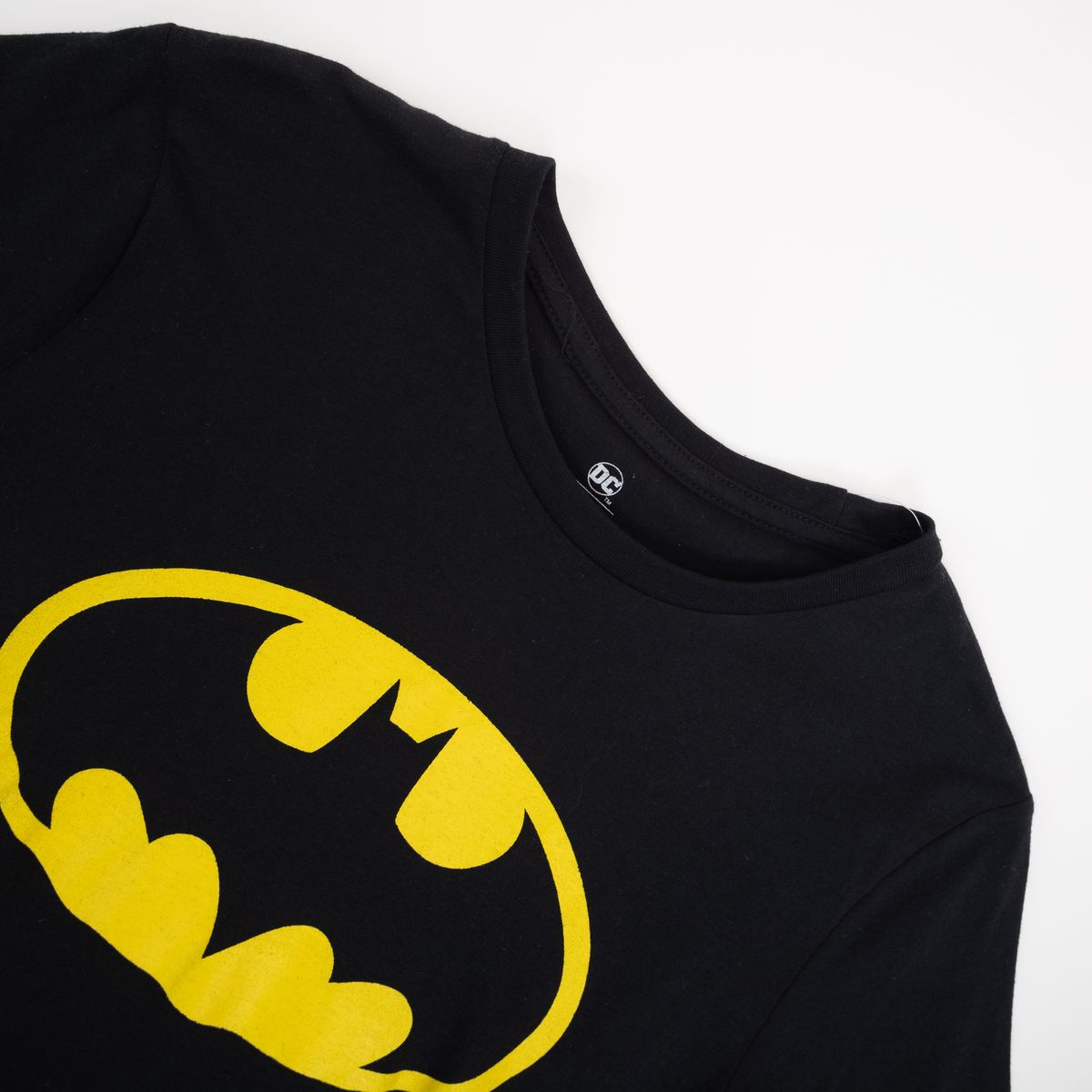 DC COMICS - Polera Hombre Batman Logo 2000 Negro Dc Comics