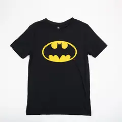 DC COMICS - Polera Hombre Batman Logo 2000 Negro