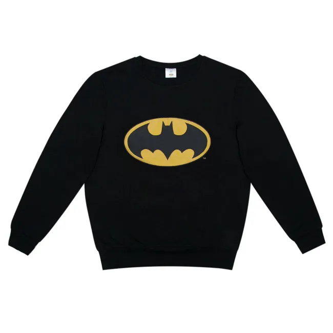 DC COMICS - Poleron Niño Batman Front Icon Negro Dc Comics