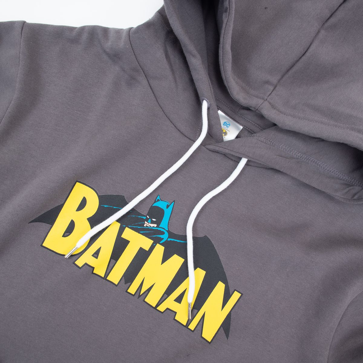 DC COMICS - Poleron Hombre YOU Dc Comics Batman Gris