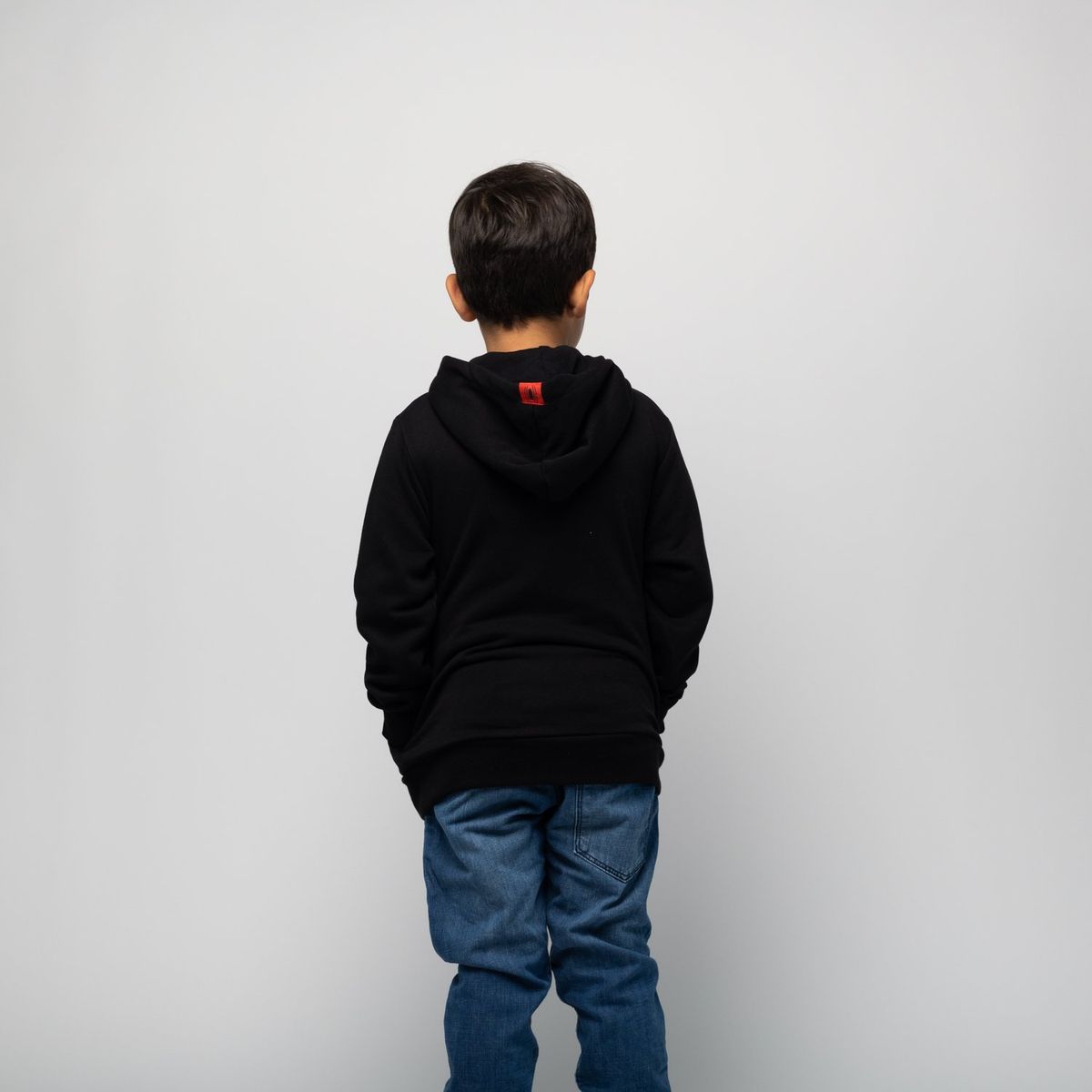 MARVEL - Poleron Niño Spiderman Animado Negro Marvel