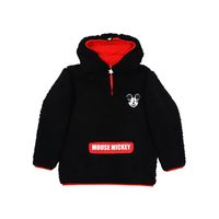 Polar Niño Mickey Insignia Negro