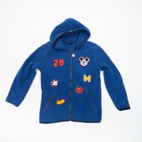 Polar Niño Mickey Figuritas Azul