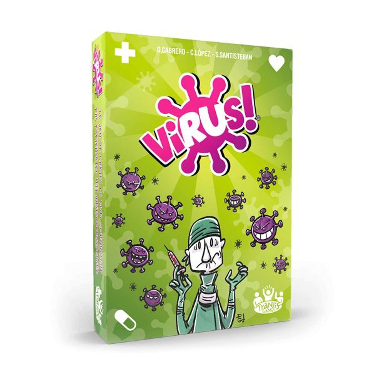 DEVIR - Juego de mesa Vi rus- Juego familiar party game