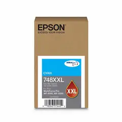 EPSON - TINTA T748XXL CYAN Workforce Pro Wf-6090 Wf-6590 Civa
