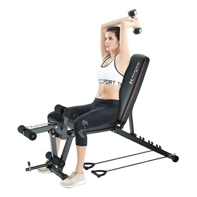 Imagen 2 del producto Banco ajustable plegable piernas Miking MK-035