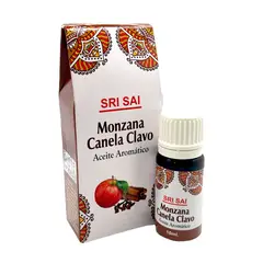 GENERICO - Aceite aromatico SRI SAI Manzana-Canela-Clavo
