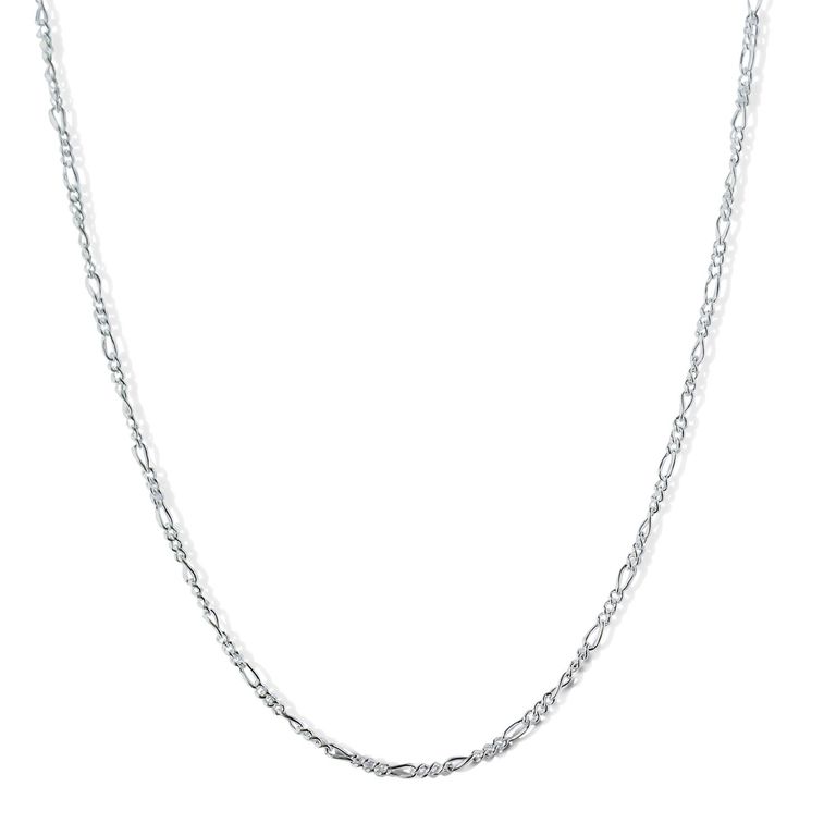 Cadena Eslabon 3x1 Plata Fina 925 Plateado 40
