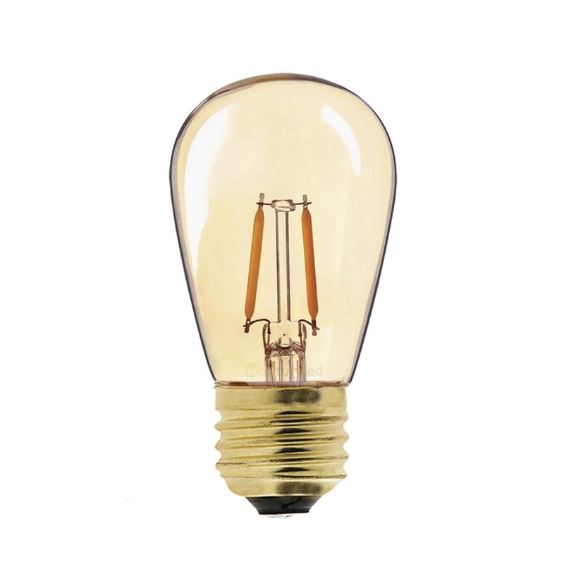 MEGABRIGHT - Ampolleta E-27 Filamento 2W Cálido