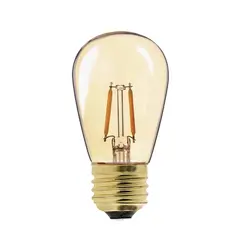 MEGABRIGHT - Ampolleta E-27 Filamento 2W Cálido
