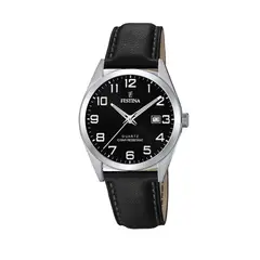 FESTINA - Reloj F20446/3 Negro Hombre Acero Clásico