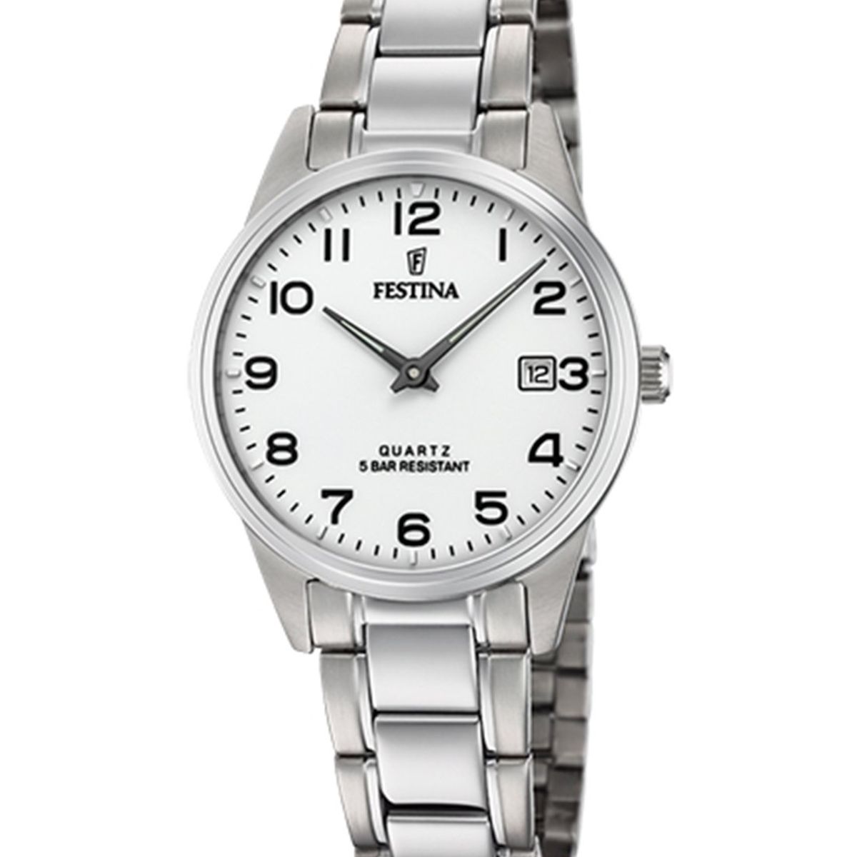 FESTINA - Reloj F20509/1 Festina Plateado Mujer Acero Clásico