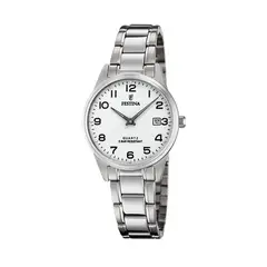 FESTINA - Reloj F20509/1 Plateado Mujer Acero Clásico
