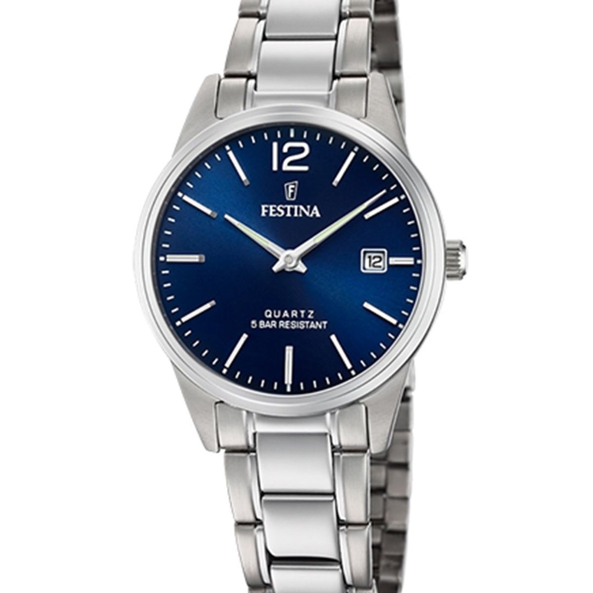 FESTINA - Reloj F20509/3 Festina Plateado Mujer Acero Clásico