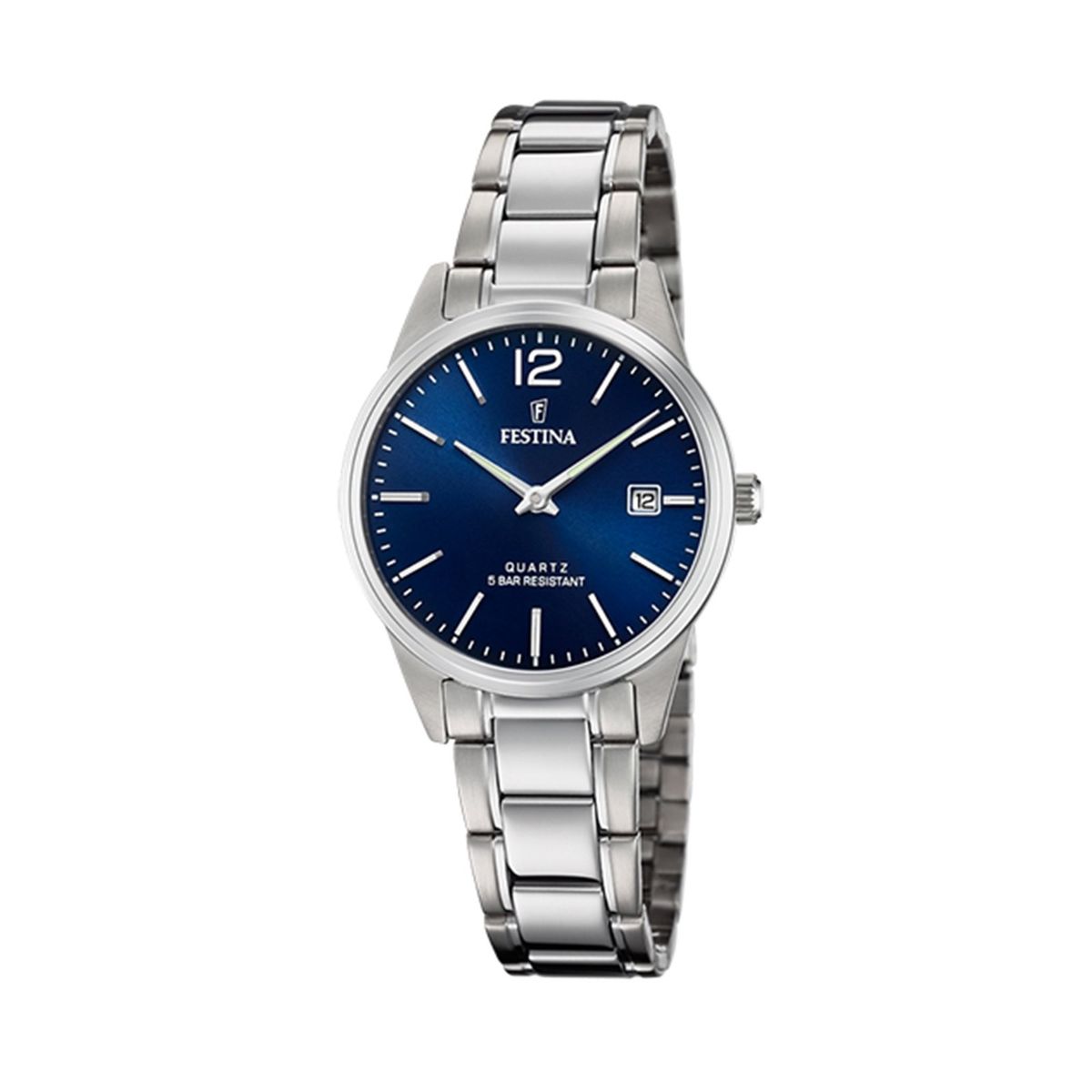 FESTINA - Reloj F20509/3 Festina Plateado Mujer Acero Clásico
