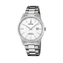 FESTINA - Reloj F20511/2 Plateado Hombre Acero Clásico